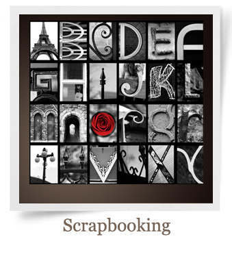 Scrapbooking Name Art| Alphabet Art | Lettter Photography and Prints